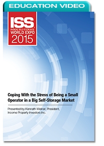 Coping With the Stress of Being a Small Operator in a Big Self-Storage Market