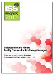 Understanding the Money: Facility Finances for Self-Storage Managers