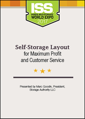 Self-Storage Layout for Maximum Profit and Customer Service