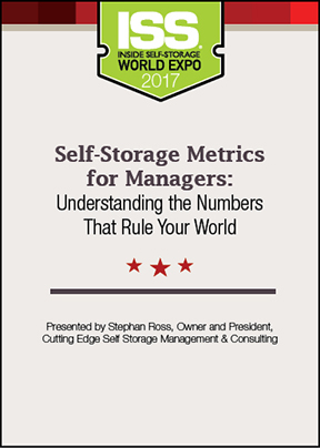 Self-Storage Metrics for Managers: Understanding the Numbers That Rule Your World