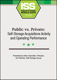 Public vs. Private: Self-Storage Acquisitions Activity and Operating Performance