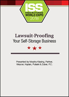 Lawsuit-Proofing Your Self-Storage Business