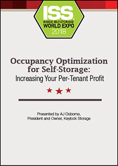 Occupancy Optimization for Self-Storage: Increasing Your Per-Tenant Profit