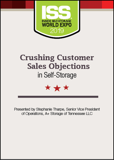 Crushing Customer Sales Objections in Self-Storage