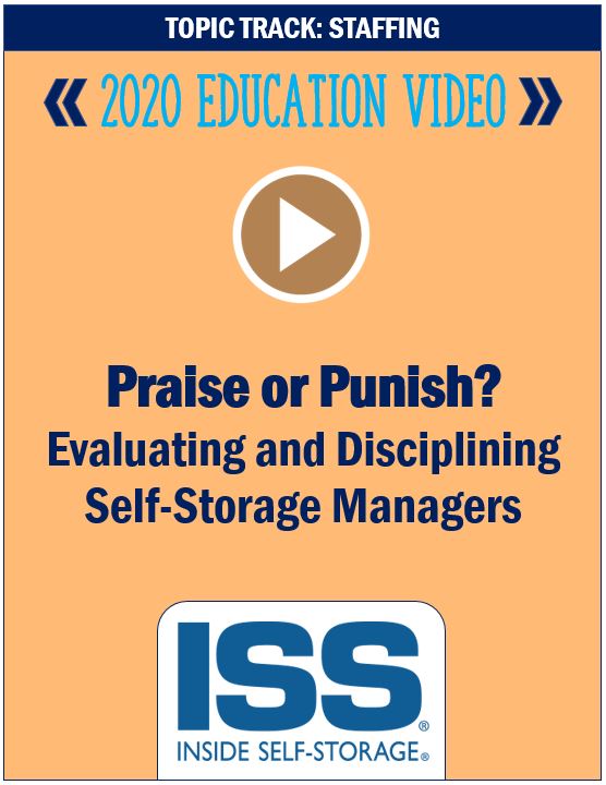 Praise or Punish? Evaluating and Disciplining Self-Storage Employees