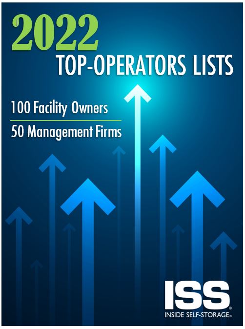 Inside Self-Storage 2022 Top-Operators Lists