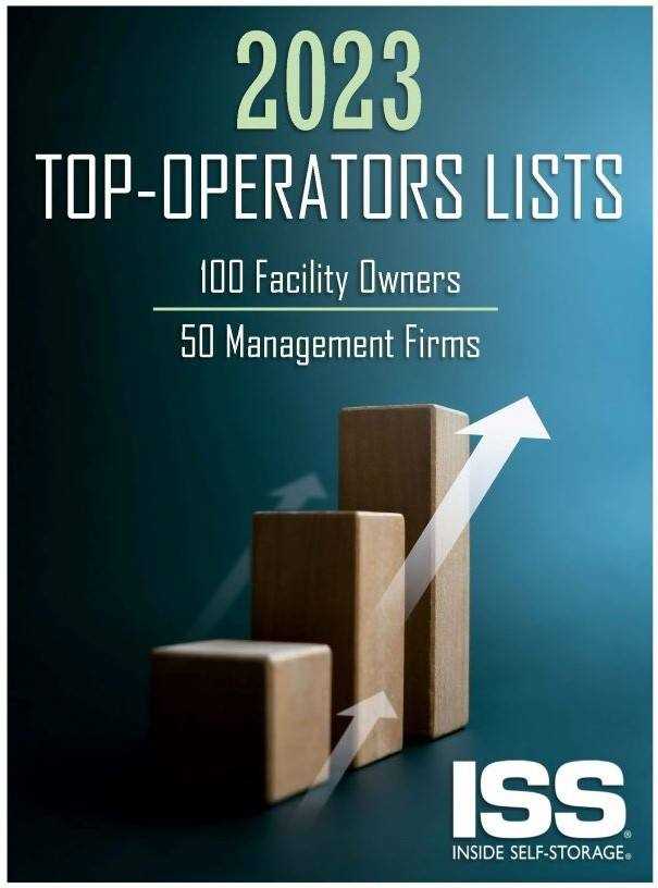 Inside Self-Storage 2023 Top-Operators Lists