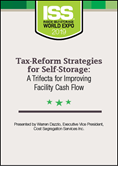 Tax-Reform Strategies for Self-Storage: A Trifecta for Improving Facility Cash Flow