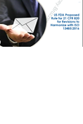 Video: FDA Highlights - FDA Harmonization with ISO 13485/MDSAP and Global Medical Device Regulatory Changes to Watch