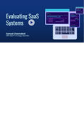 Video: Evaluating SaaS Systems